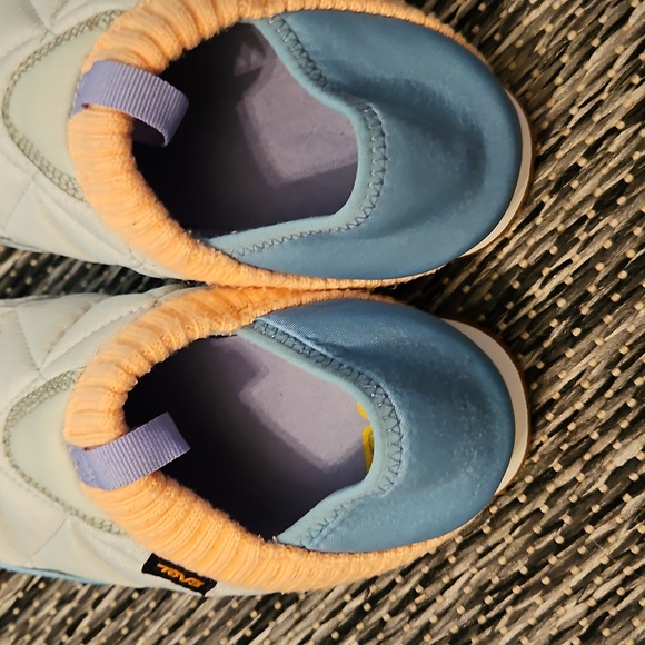 Teva Quilted Slip-On Sneakers - Blue and Cream - Picture 5 of 9
